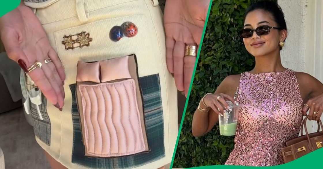 A woman showed off her Barbie vibe outfit, leaving the internet impressed. A woman showed off her Barbie vibe outfit, leaving the internet impressed.