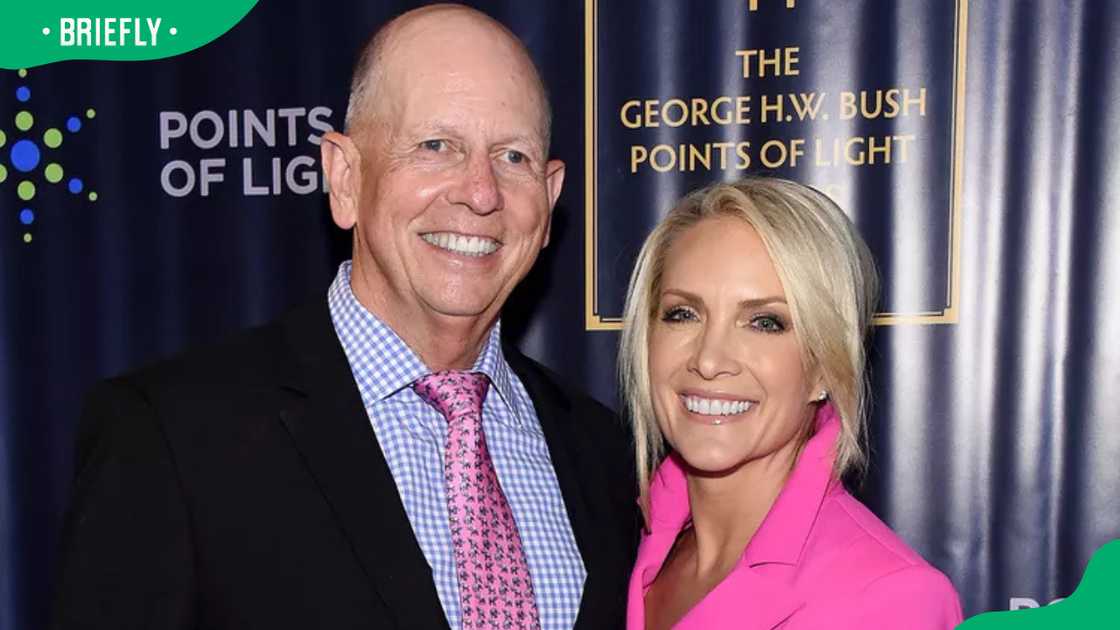 Peter McMahon and Dana Perino at The George H.W. Bush Points Of Light Awards Gala