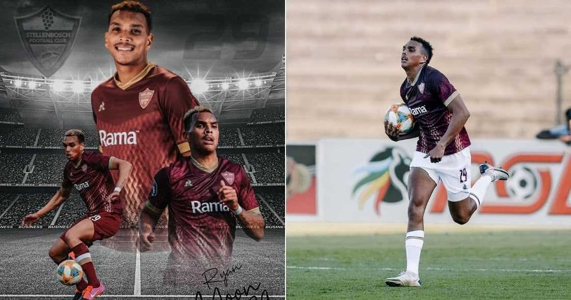 Stellenbosch FC have officially confirmed striker Ryan Moon's w move to Sweden. Image: Twitter Stellenbosch FC have officially confirmed striker Ryan Moon's w move to Sweden. Image: Twitter