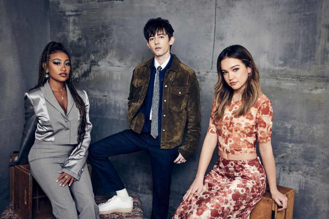 Lexi Underwood, Griffin Gluck and Sadie Stanley Lexi Underwood, Griffin Gluck and Sadie Stanley