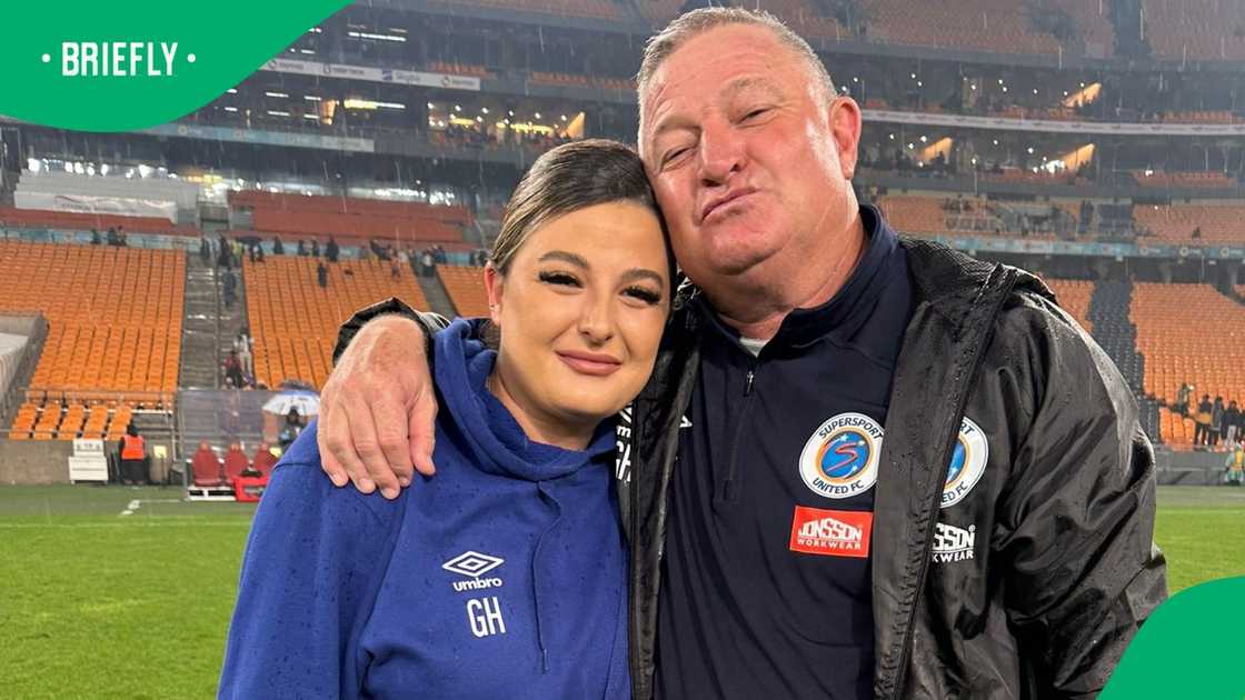 Gavin Hunt, Kaitlin Hunt, Supersport United