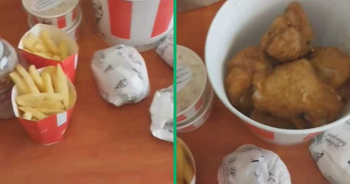 TikTok video of young lady's free KFC TikTok video of young lady's free KFC
