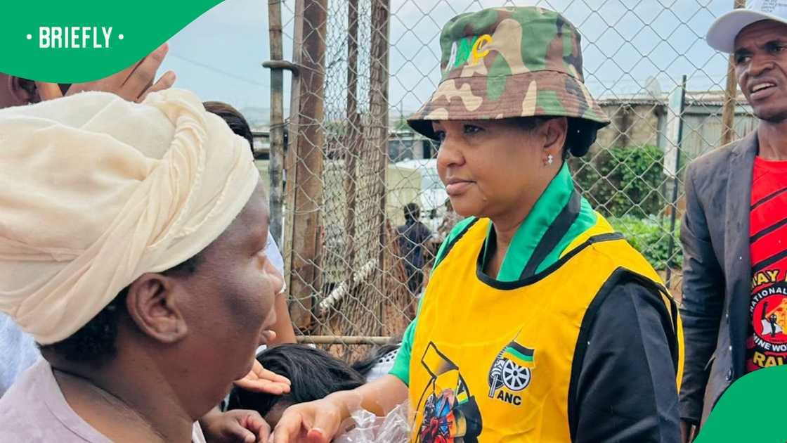 Bernice Swarts came under fire from the ANC after she donated bread to communities in Gauteng