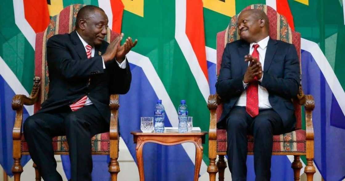 David Mabuza, Ramaphosa, South Africa, president, Covid-19, vaccine David Mabuza, Ramaphosa, South Africa, president, Covid-19, vaccine