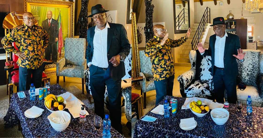 ANC and DA Want to Know What Bheki Cele and Jacob Zuma Discussed ANC and DA Want to Know What Bheki Cele and Jacob Zuma Discussed