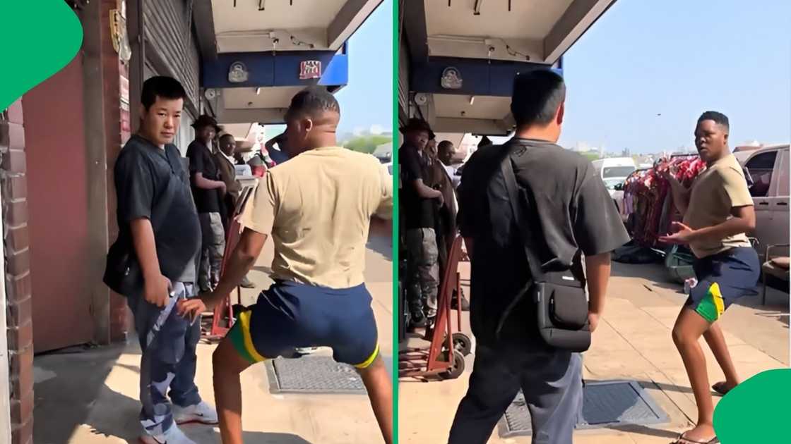 The man's video entertained many social media users