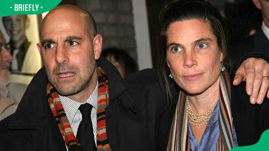 Stanley Tucci and first wife, Kate Tucci Stanley Tucci and first wife, Kate Tucci