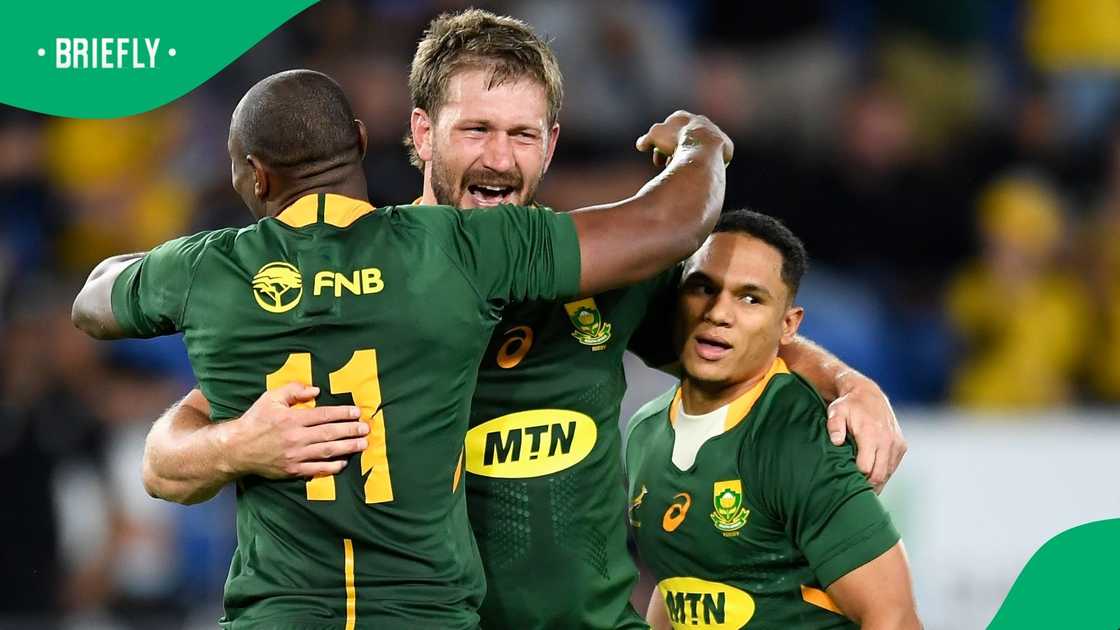 Springboks, Herschel Jantjies, Kwagga Smith, Makazole Mapimpi
