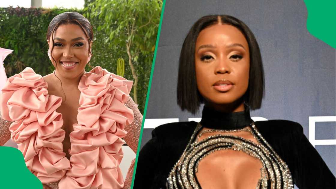Simz Ngema and Ntando Duma looked cute in their latest picture. Simz Ngema and Ntando Duma looked cute in their latest picture.