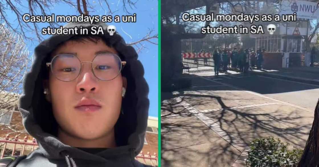 University, NMU, strike action, TikTok video, South Africa