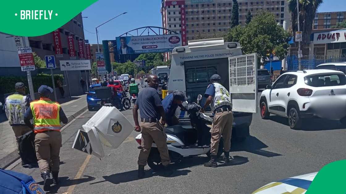 The TMPD impounded non-compliant vehicles The TMPD impounded non-compliant vehicles