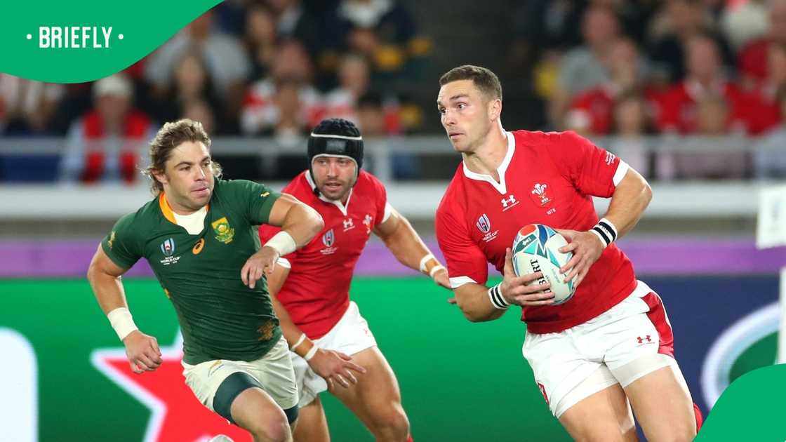 George North, Wales, Faf de Klerk George North, Wales, Faf de Klerk
