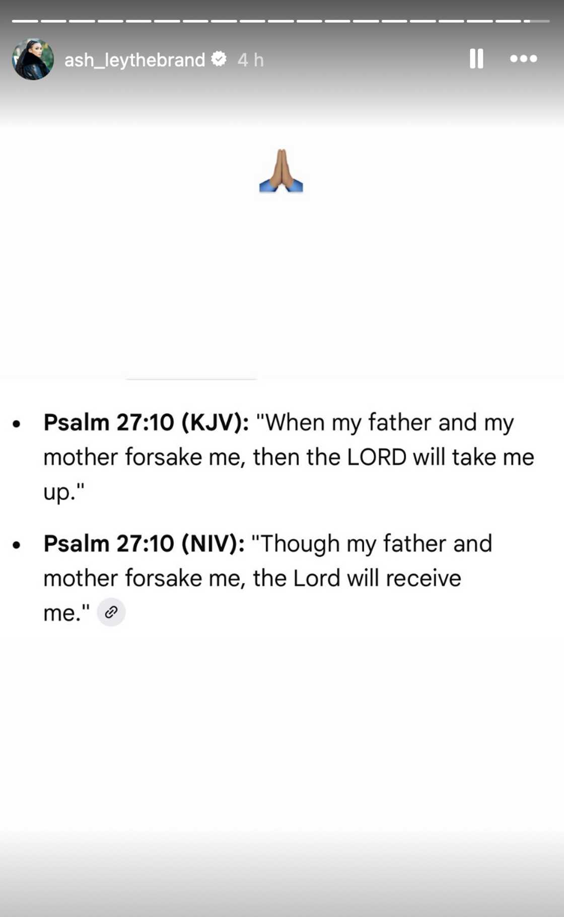 Ashley Ogle broke her silence