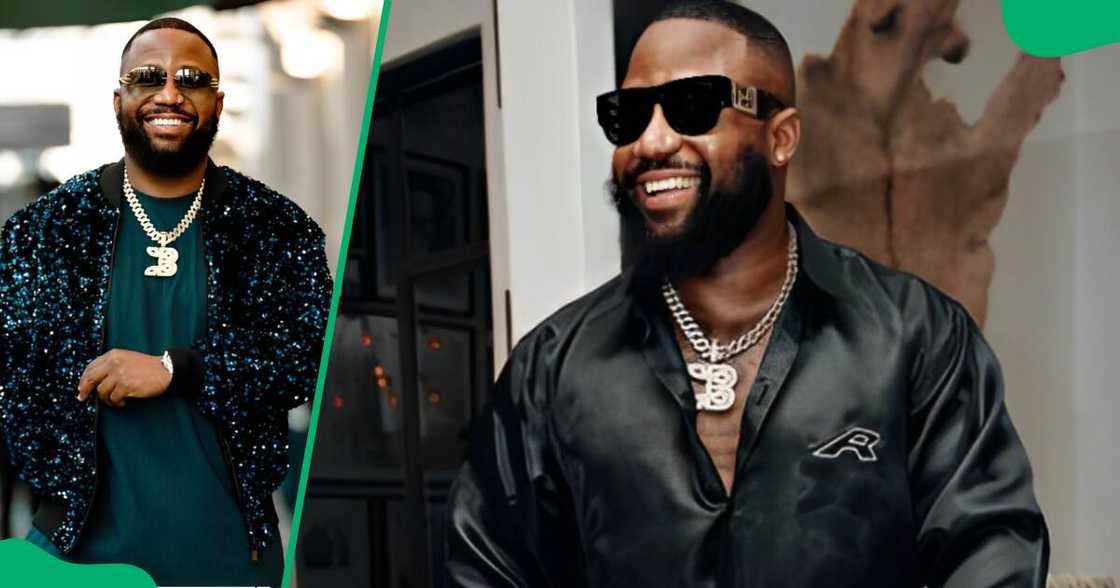 Cassper Nyovest denied that his marriage was the cause of his weight gain Cassper Nyovest denied that his marriage was the cause of his weight gain