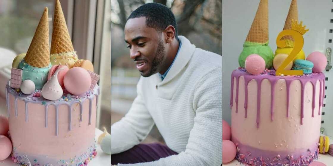 Baker, cake, ice cream cake Baker, cake, ice cream cake