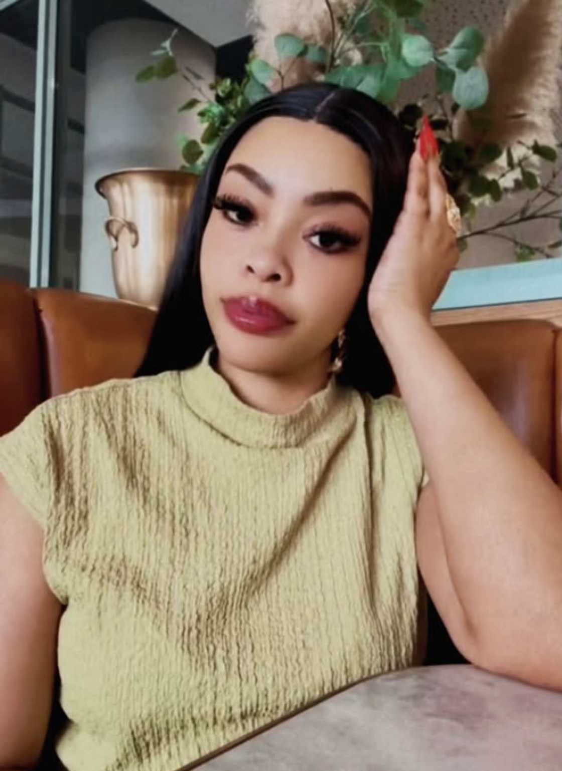 Mpho Wa Badimo's pictures sparked a skin-lightening debate