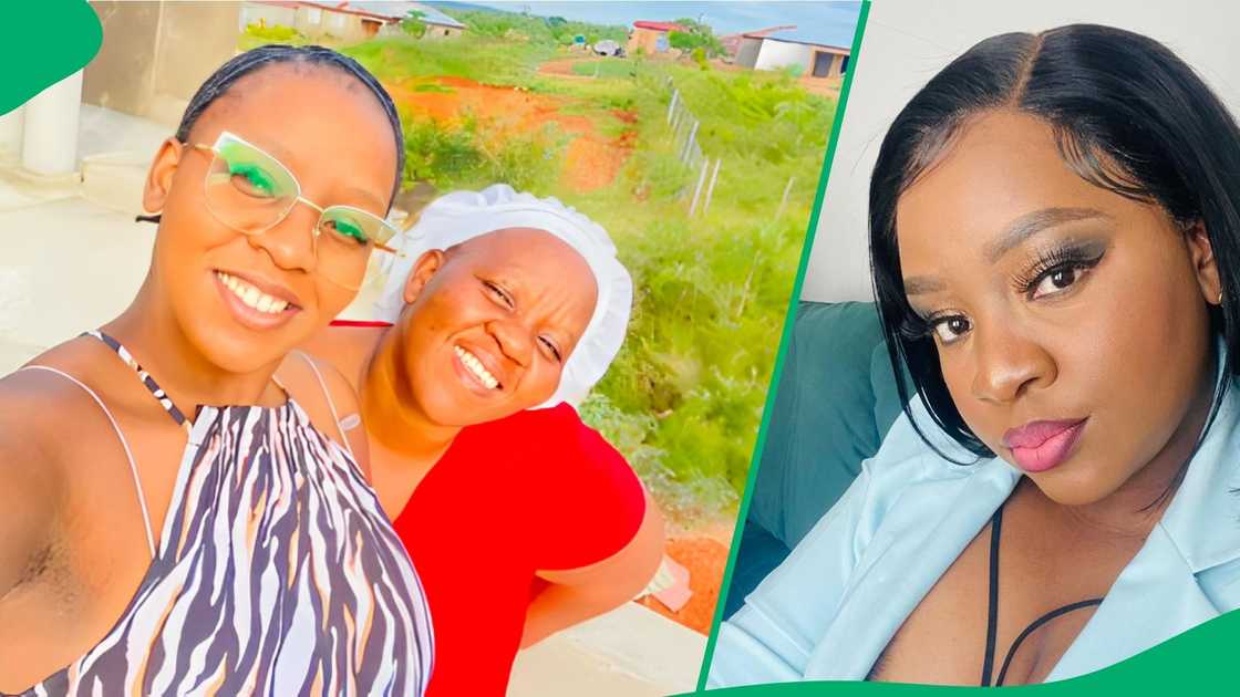 A video of woman building a house for her mom goes viral. A video of woman building a house for her mom goes viral.