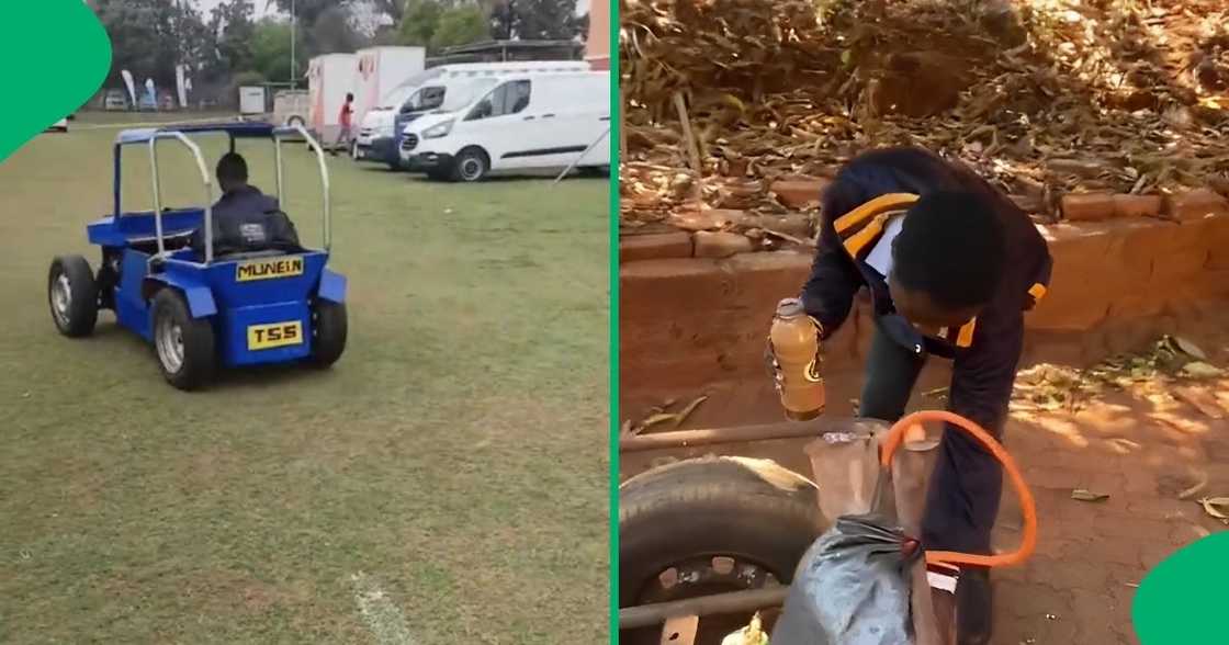 A Limpopo boy invented a car that uses water as fuel, leaving the internet impressed. A Limpopo boy invented a car that uses water as fuel, leaving the internet impressed.