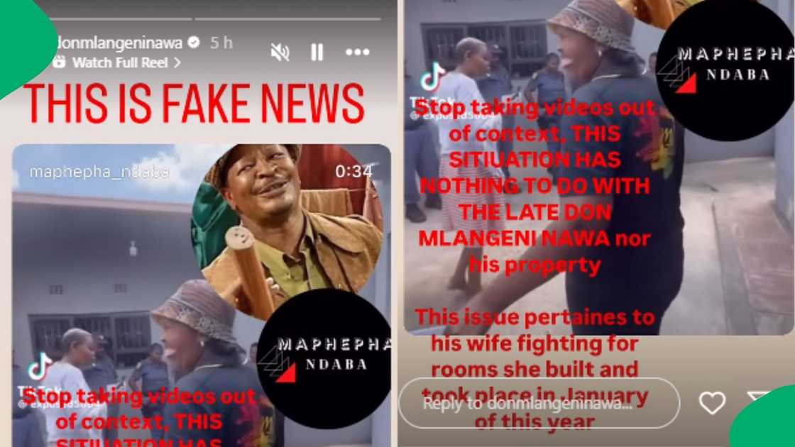 The actor's family says the rumours are fake news