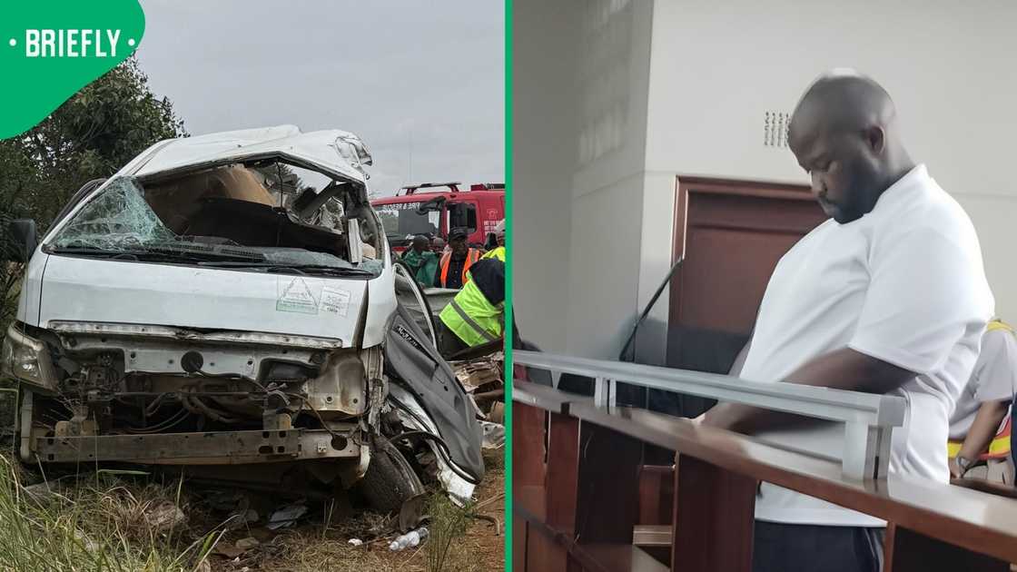 Ayanda Dludla has since appeared in court for the fatal crash Ayanda Dludla has since appeared in court for the fatal crash