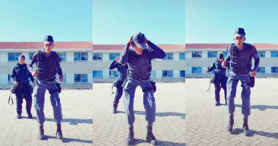 "Love the Vibe": SA Police Officers Go Viral With a Fire Dance Clip "Love the Vibe": SA Police Officers Go Viral With a Fire Dance Clip