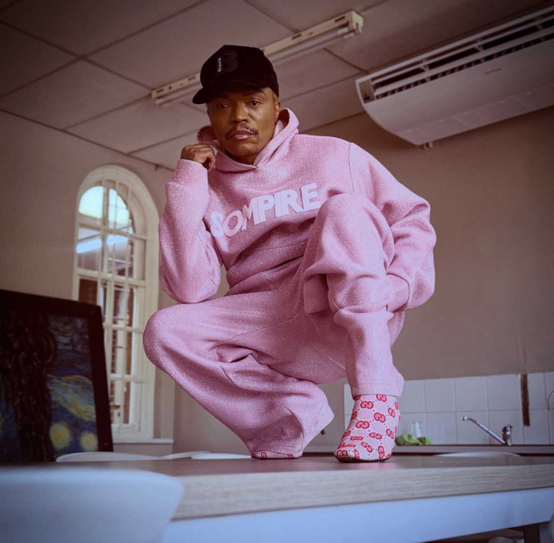 Somizi Mhlongo lamented the fuel price hike