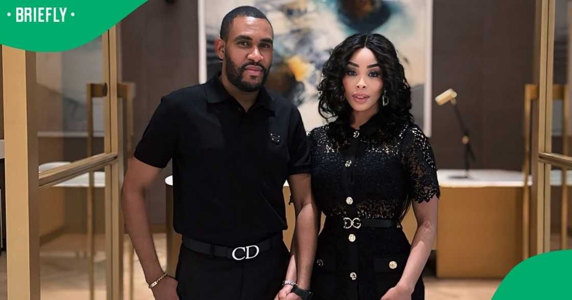 Khanyi Mbau's boyfriend celebrated her birthday Khanyi Mbau's boyfriend celebrated her birthday