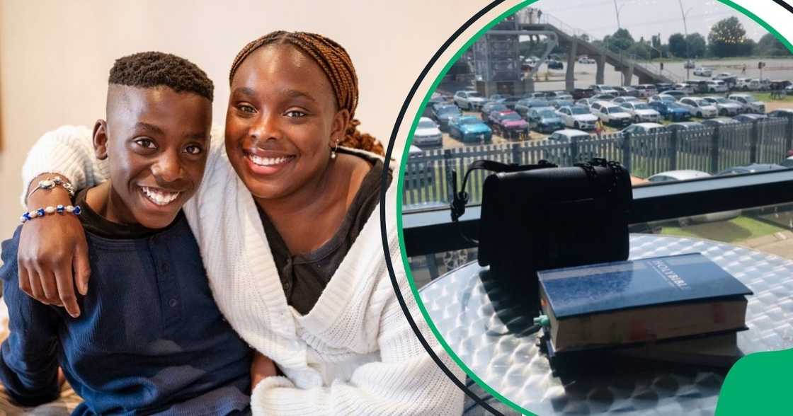 Sister busts brother's ritual Sister busts brother's ritual