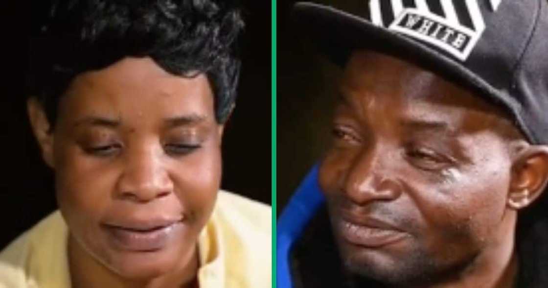 Man elated after DNA tests. Man elated after DNA tests.