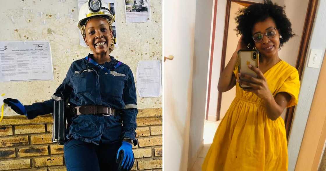 The female miner wowed netizens with her dedication The female miner wowed netizens with her dedication