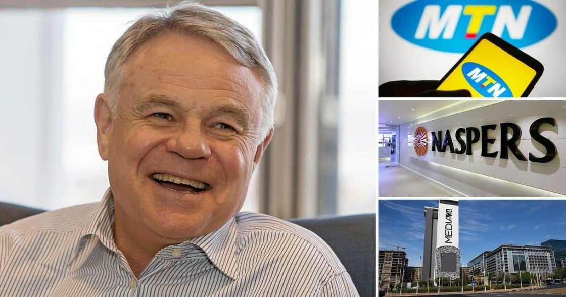 South African billionare Koos Bekker South African billionare Koos Bekker