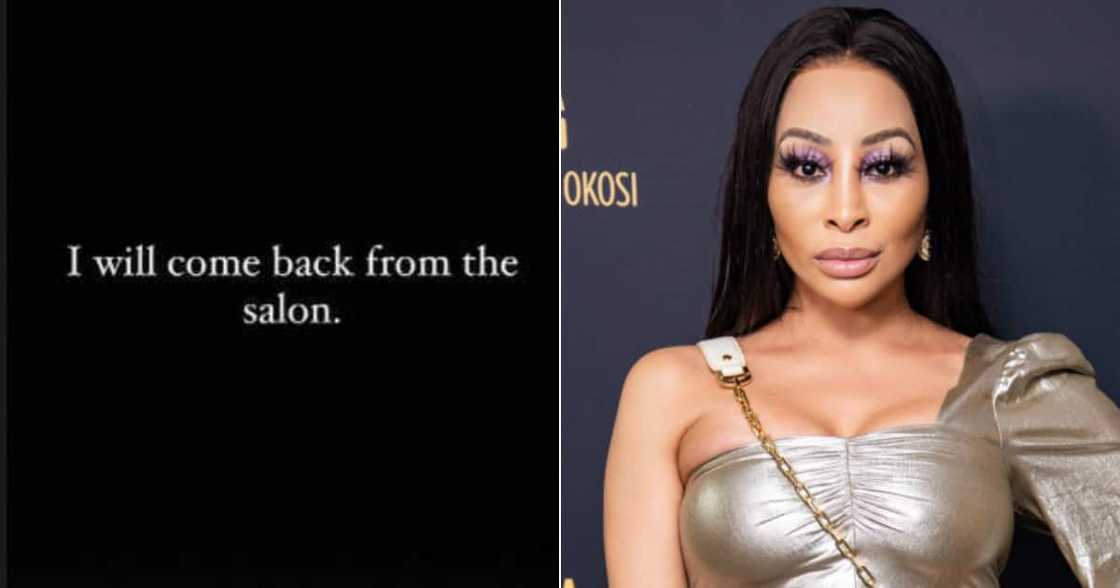 Khanyi Mbau, Kudzai, salon Khanyi Mbau, Kudzai, salon