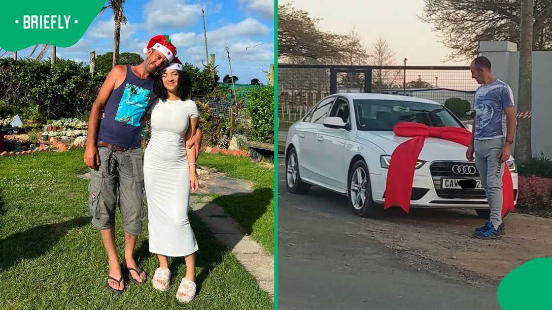 Olga Bailey fulfilled her father's dream by gifting him car Olga Bailey fulfilled her father's dream by gifting him car