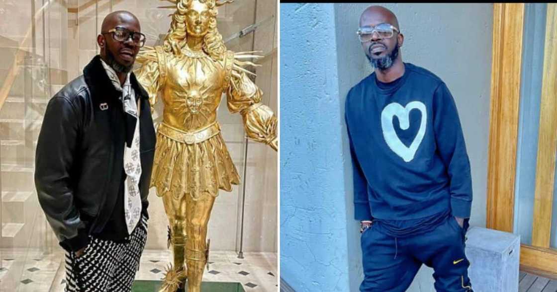 DJ Black Coffee enjoys KFC on a private jet DJ Black Coffee enjoys KFC on a private jet