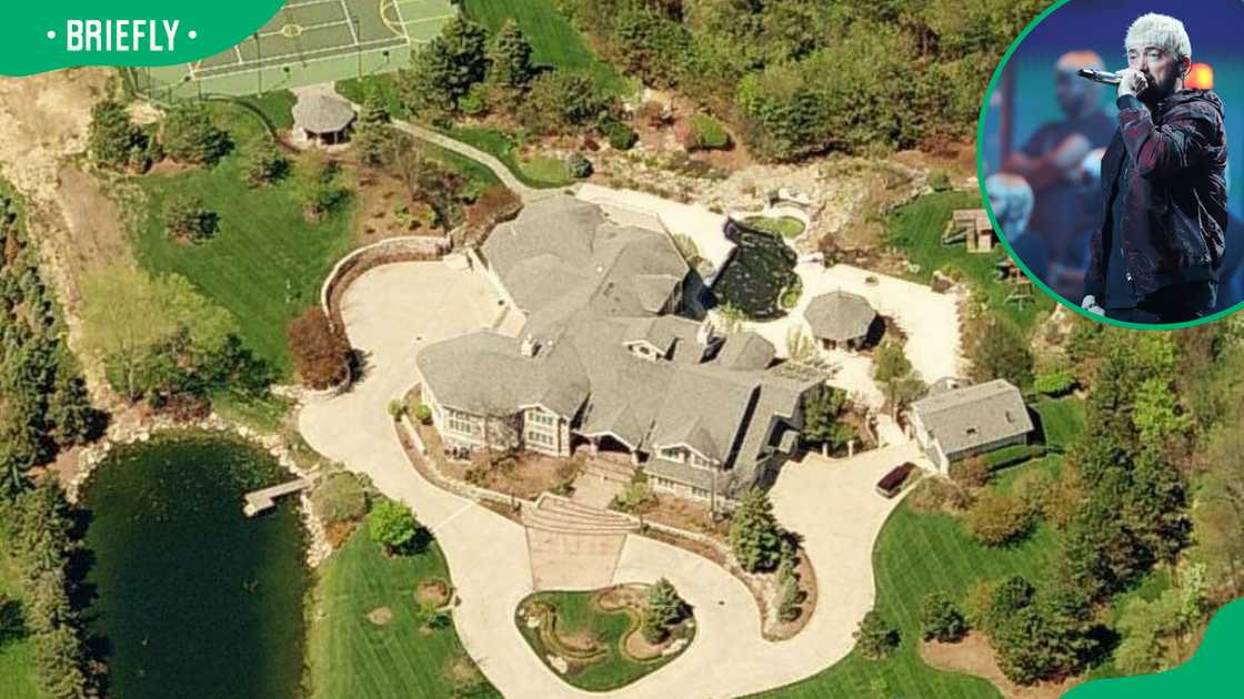 Eminem and his house