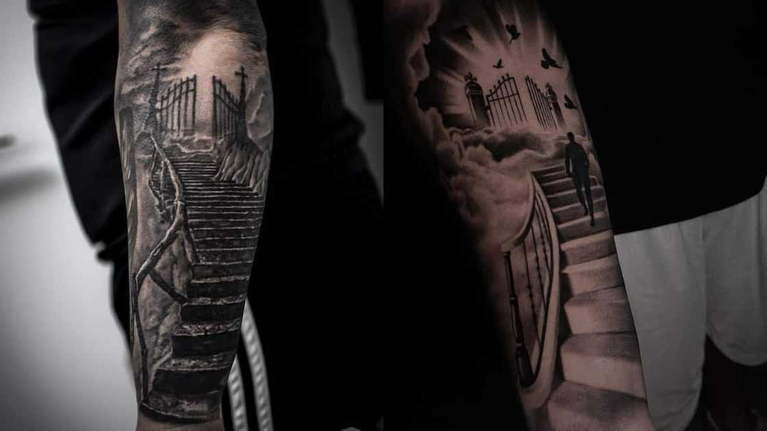 Heaven gates tattoo Heaven gates tattoo