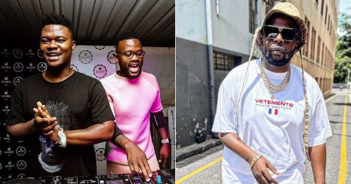 Mlindo The Vocalist, manager, Nyiko, exploiting singer, DJ Maphorisa Mlindo The Vocalist, manager, Nyiko, exploiting singer, DJ Maphorisa