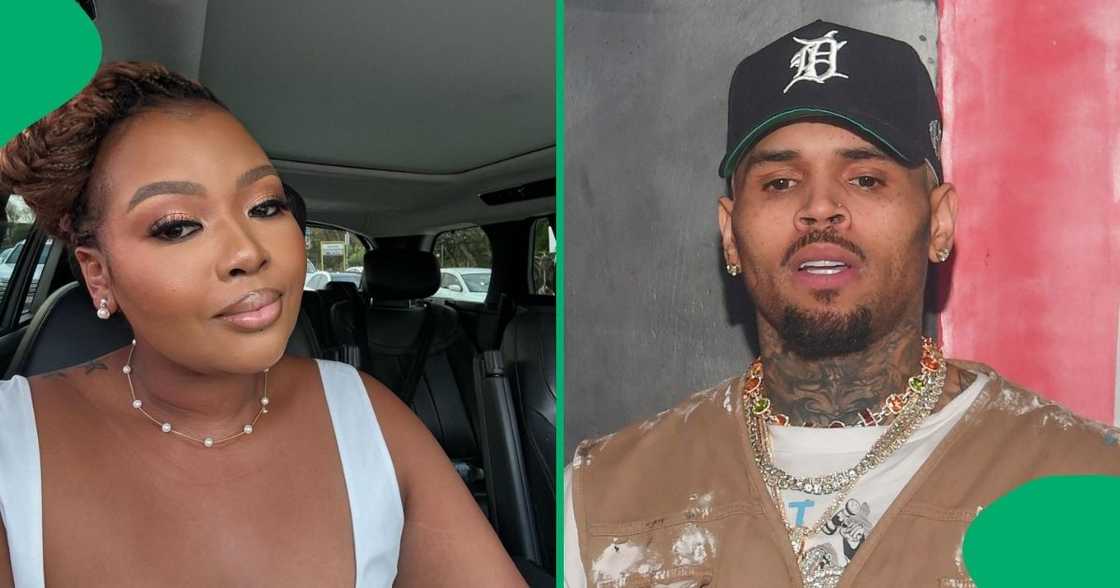 Anele Mdoda fired shots at Chris Brown Anele Mdoda fired shots at Chris Brown