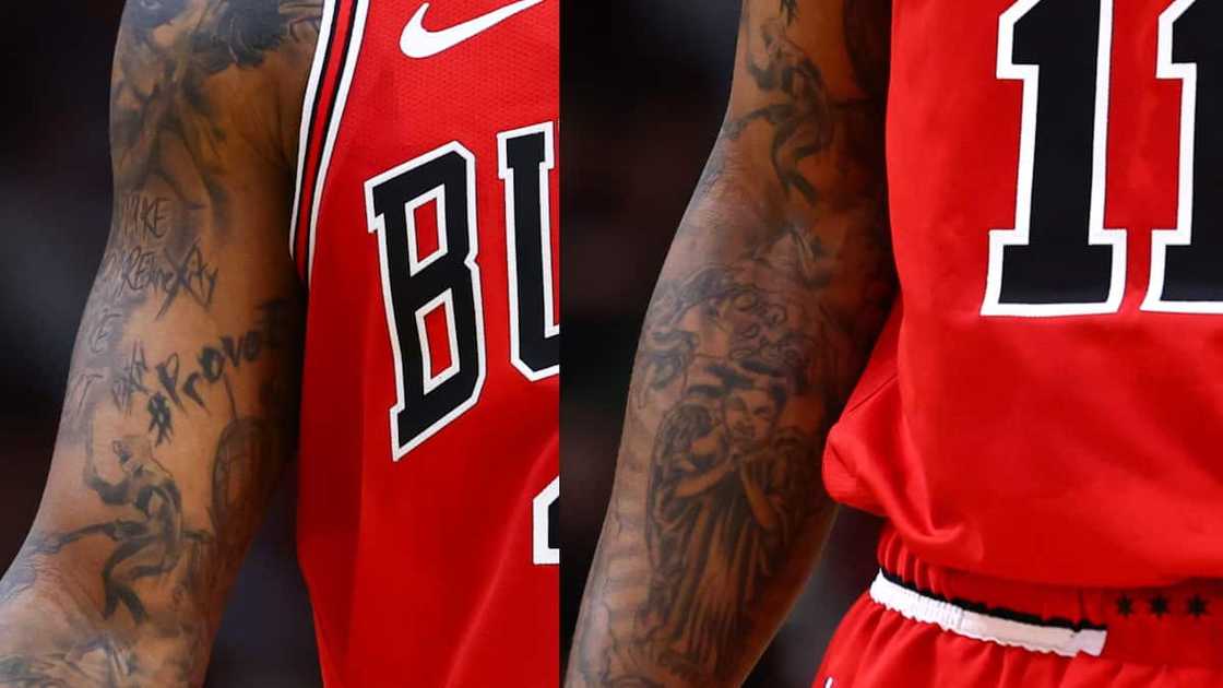 NBA star tattoos NBA star tattoos