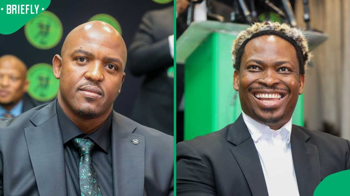 Thulani Shongwe and Bongani Baloyi