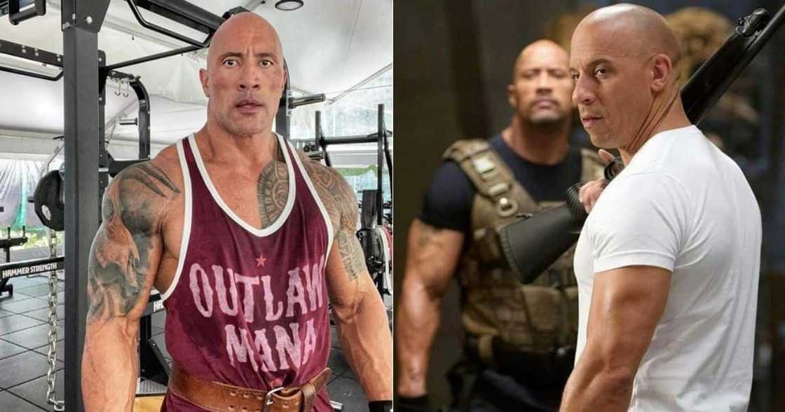 Vin Diesel, feud, Dwayne 'The Rock' Johnson, 'Fast Five', 'Fast & Furious', 'Rio Heist' Vin Diesel, feud, Dwayne 'The Rock' Johnson, 'Fast Five', 'Fast & Furious', 'Rio Heist'