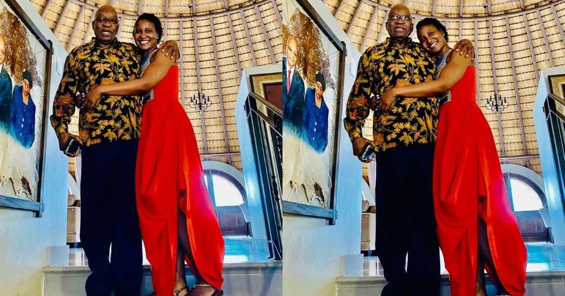 Photos of Jacob and Dudu Zuma create weird responses from SA Photos of Jacob and Dudu Zuma create weird responses from SA