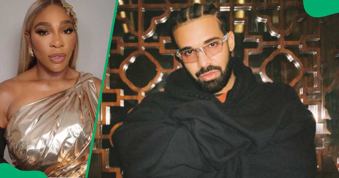 Fans had mixed reactions to Serena's jab towards Drake Fans had mixed reactions to Serena's jab towards Drake