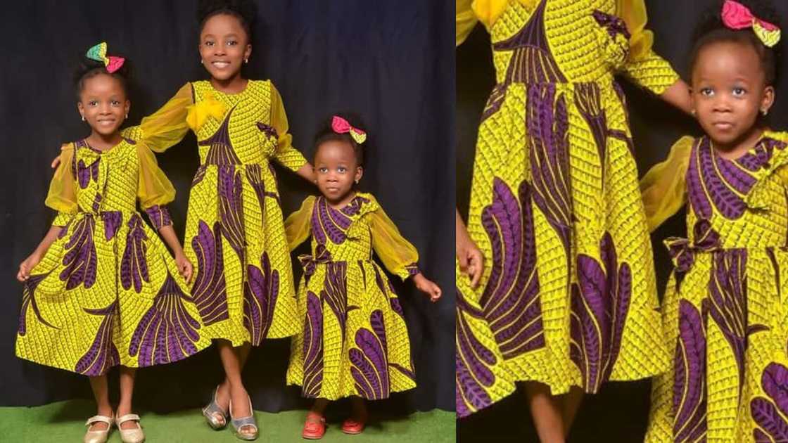 African ensemble for girls