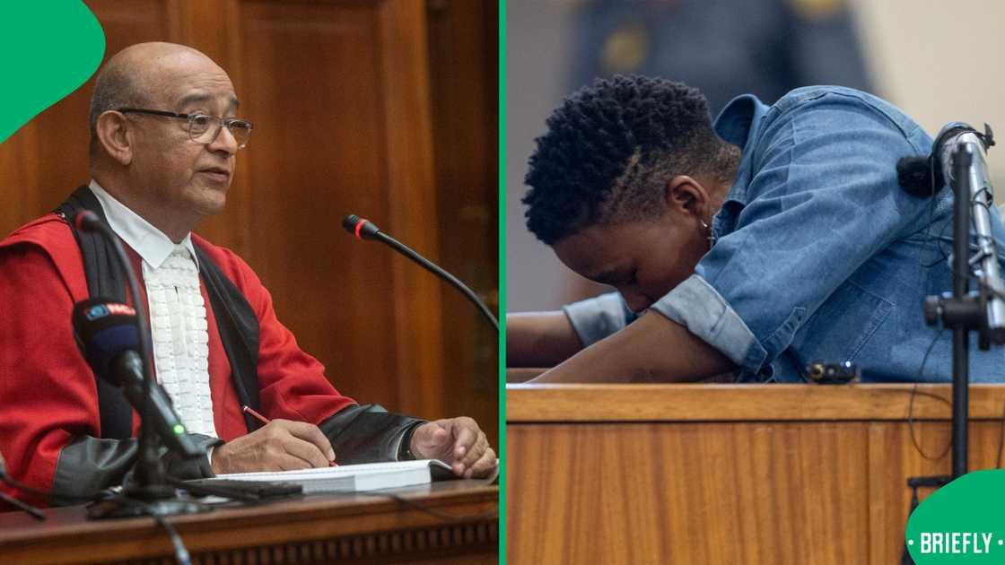 Judge Nathan Erasmus noted that Lourencia Lombaard got sick when asked the tough questions Judge Nathan Erasmus noted that Lourencia Lombaard got sick when asked the tough questions