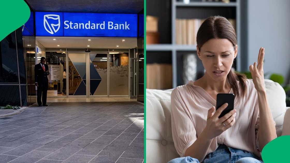 Standard Bank customers are frustrated with the bank.