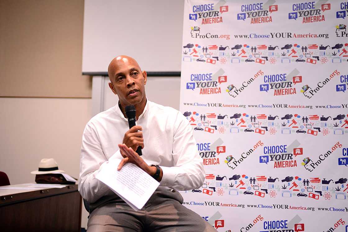 Ray Charles Robinson Jr. at the "Choose YOUR America" campaign Ray Charles Robinson Jr. at the "Choose YOUR America" campaign