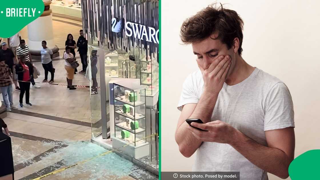 Video has surfaced of the robbery at Gateway Theatre of Shopping Video has surfaced of the robbery at Gateway Theatre of Shopping