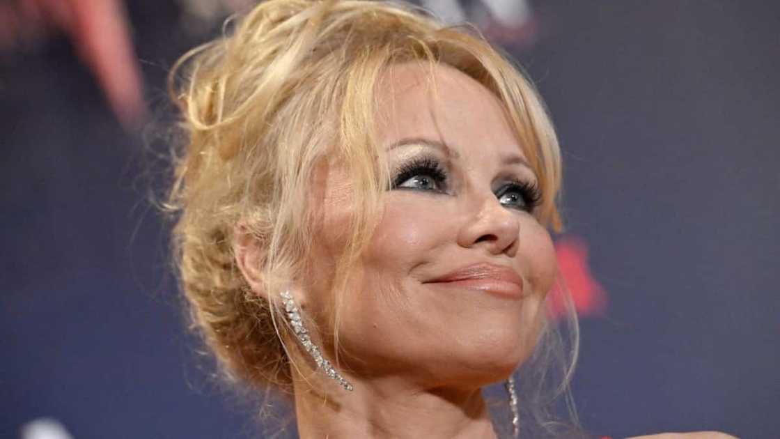 Pamela Anderson attending the premiere of Netflix's Pamela, a love story Pamela Anderson attending the premiere of Netflix's Pamela, a love story