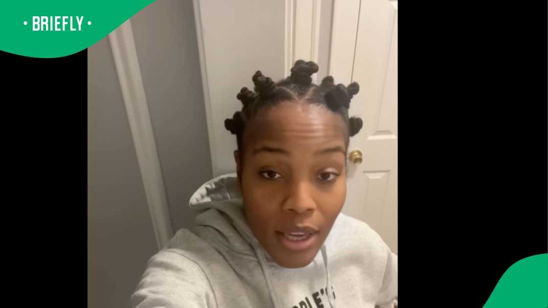 A woman went viral. A woman went viral.